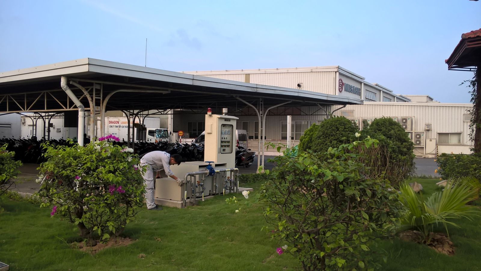 HỆ THỐNG XỬ LÝ NƯỚC THẢI SINH HOẠT NHÀ MÁY MUSASHI